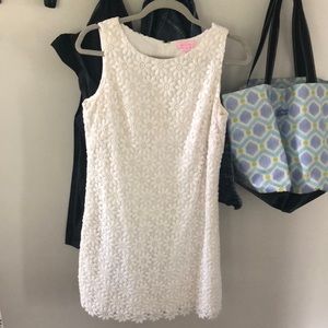 Lilly Pulitzer White Lace Dress